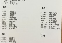 今後の予定
